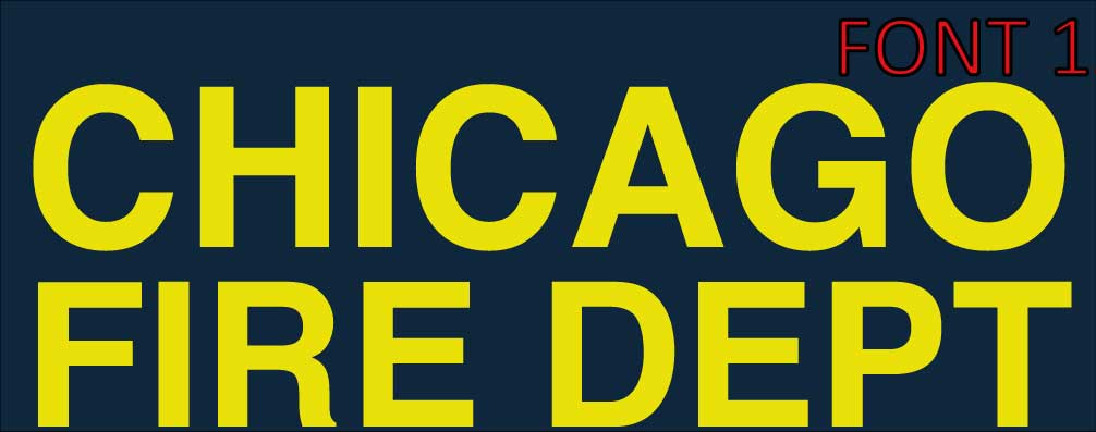 font 1 yellow